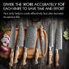 HEZHEN Kitchen Knife Set 1-7PC Damascus Steel knives Chef Knife Kitchen Accessories Professional Chef knives Cooking Tools - Image 4