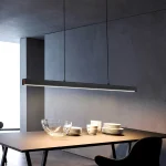 Dining room chandelier Nordic modern lamp dining table bar lamp restaurant lights kitchen lights office company led strip lamps