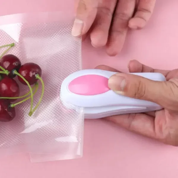 Practical Mini Sealing Machine Kitchen Tools Portable Food Clip Heat Sealing Machine Sealer Home Kitchen Accessories and Gadgets - Image 5