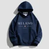 Men's and women's cotton hooded sweatshirts Casual sweaters with lettered hooded sweatshirts street fashion 2024 - Image 6