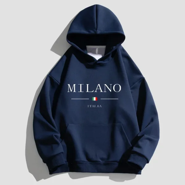Men's and women's cotton hooded sweatshirts Casual sweaters with lettered hooded sweatshirts street fashion 2024 - Image 6