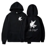 2024 Lil Peep Men's and Women's Hooded Sweatshirts, Lil Love Hoodies, Sweatshirts Cry Baby Hoddie Casual Hooded Streetwear