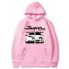 2023 Initial D Supra Hoodies Men's and Women's JDM Manga Print Loose Casual Long Sleeve Japanese Casual Sporty Sweatshirt - Image 5