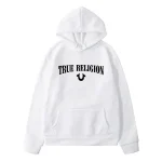 True Religion Design Hoodie Men's Autumn Winter Pure Cotton Oversized Hoodie Women Fashipn Casual Style Long Sleeve Hooded Tops