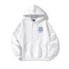 2024 Men's fashion casual long-sleeved hoodie hip hop sweatshirt Street hip hop hooded sweatshirt solid color printed coat - Image 3