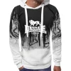 LONSDALE Unisex Hoodie, Fashion Printed Pullover, Comfortable Street Clothing, Top notch Hip Hop, Autumn/Winter, Bestselling - Image 3