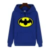 Batman pattern simple print Autumn and winter comfortable soft thickening men's high quality casual fashion warm street hoodie - Image 4