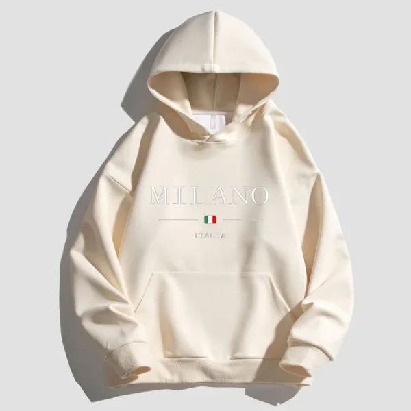 Men's and women's cotton hooded sweatshirts Casual sweaters with lettered hooded sweatshirts street fashion 2024 - Image 5