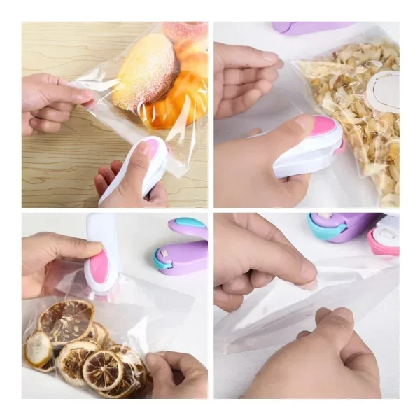 Practical Mini Sealing Machine Kitchen Tools Portable Food Clip Heat Sealing Machine Sealer Home Kitchen Accessories and Gadgets - Image 3